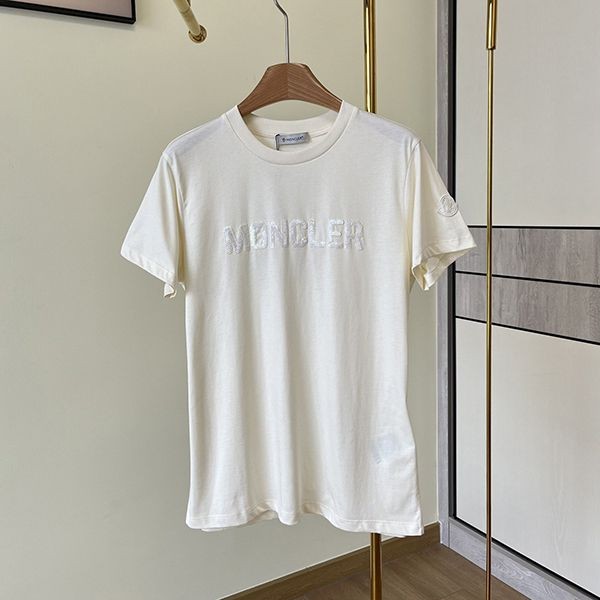 新色☆希少 モンクレール 偽物 ロゴ胸に刺繍Tシャツ 選べる3色 moz86999
